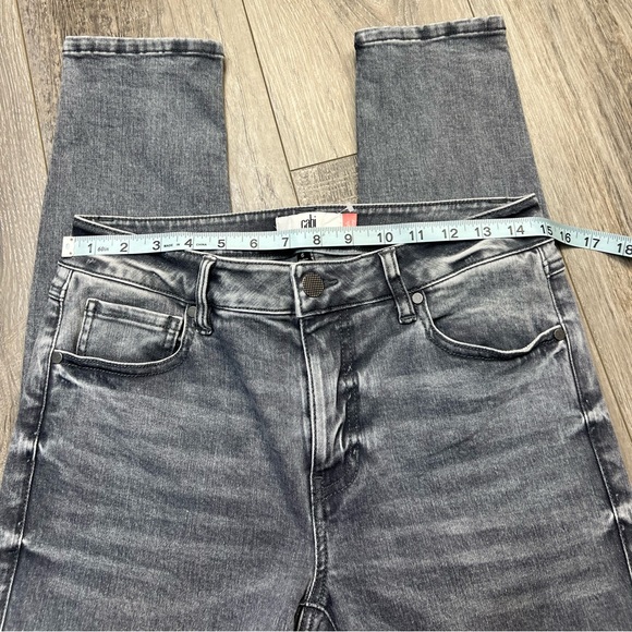 Cabi Women’s High Skinny Gray Denim Jeans Size 6 - Picture 7 of 11